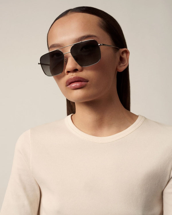Steel Limited Aviator / Silver & Grey Lens - Shade Files